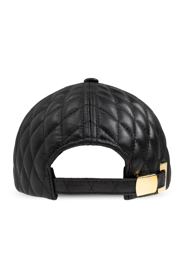 Balmain Leather cap