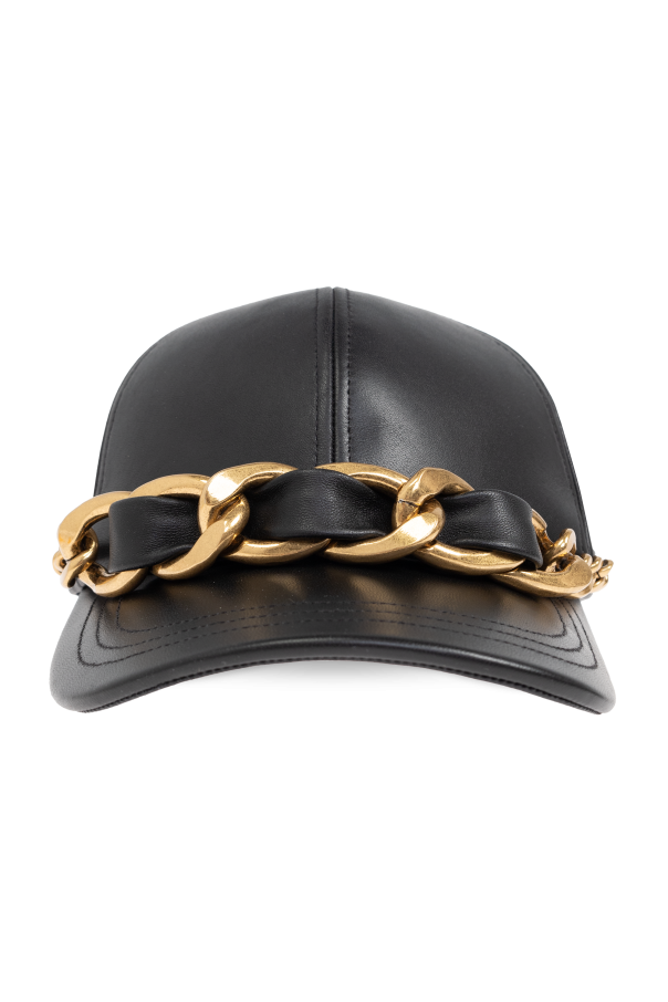 Balmain Leather cap