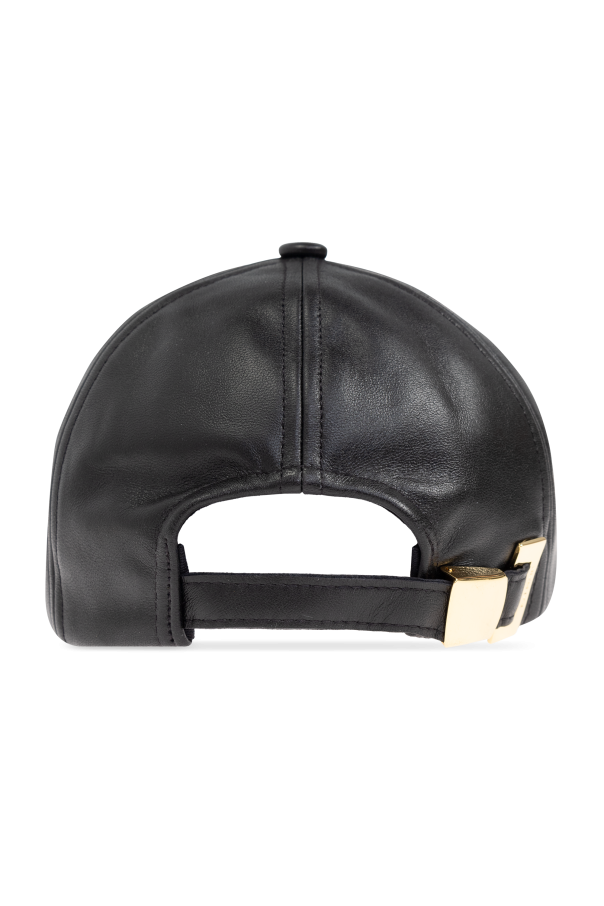 Balmain Leather cap