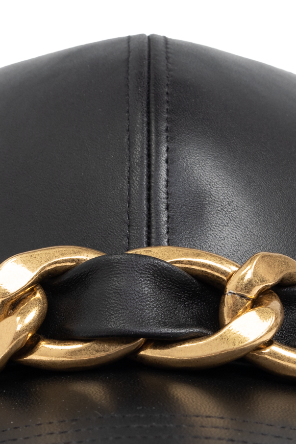 Balmain Leather cap