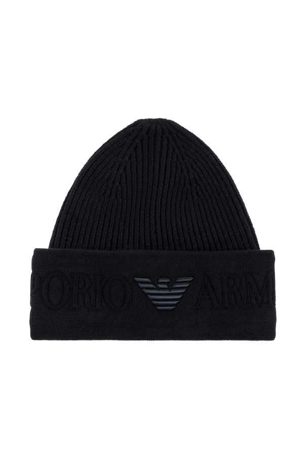 Wool beanie od Emporio Armani
