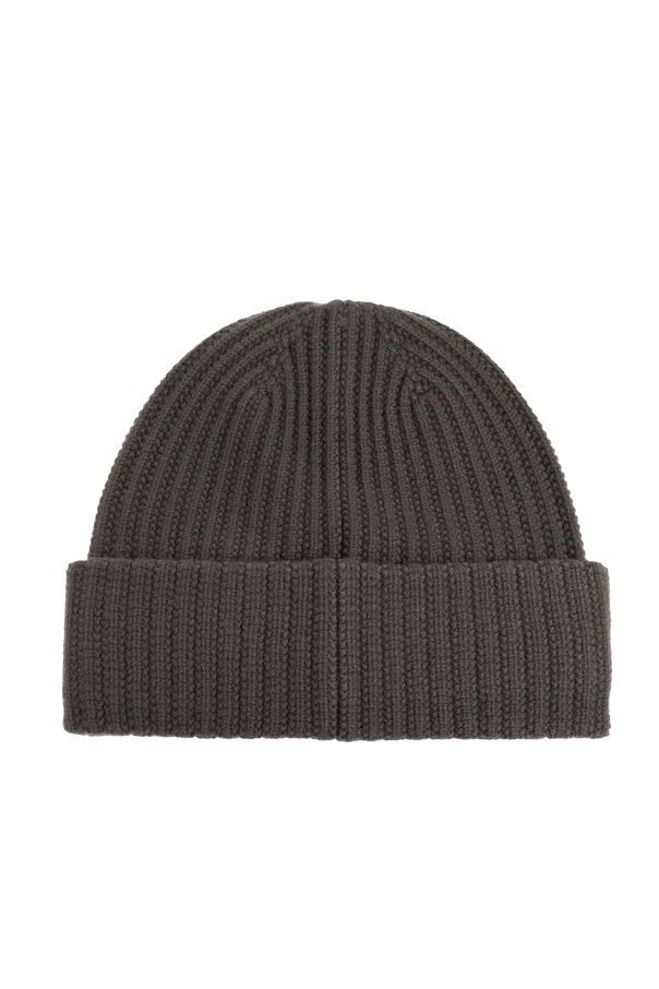 Emporio Armani Wool beanie with embroidered logo