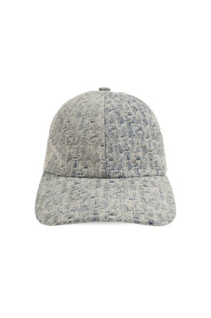 Denim baseball cap