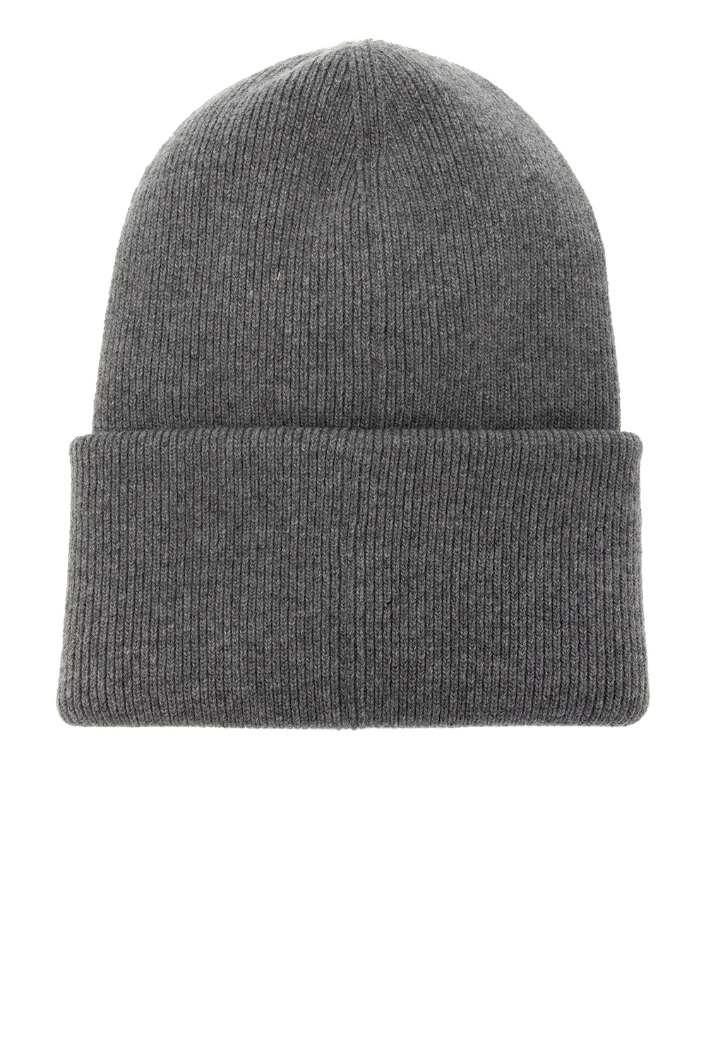 Moncler Enfant - Grey Wool Logo Beanie Hat