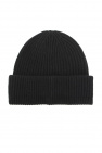 Samsøe Samsøe Wool hat with logo