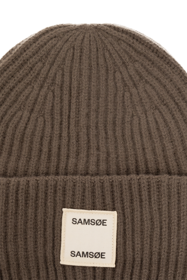 Samsøe Samsøe Beanie with logo