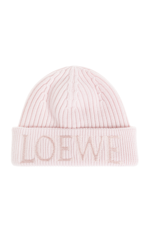 Wool beanie with logo