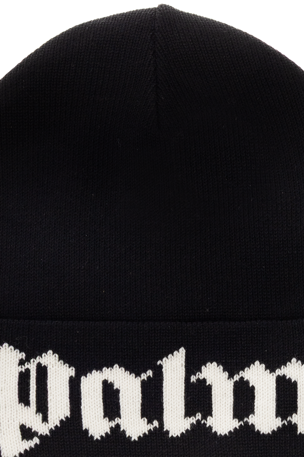 Palm Angels Kids Logo Beanie Hat