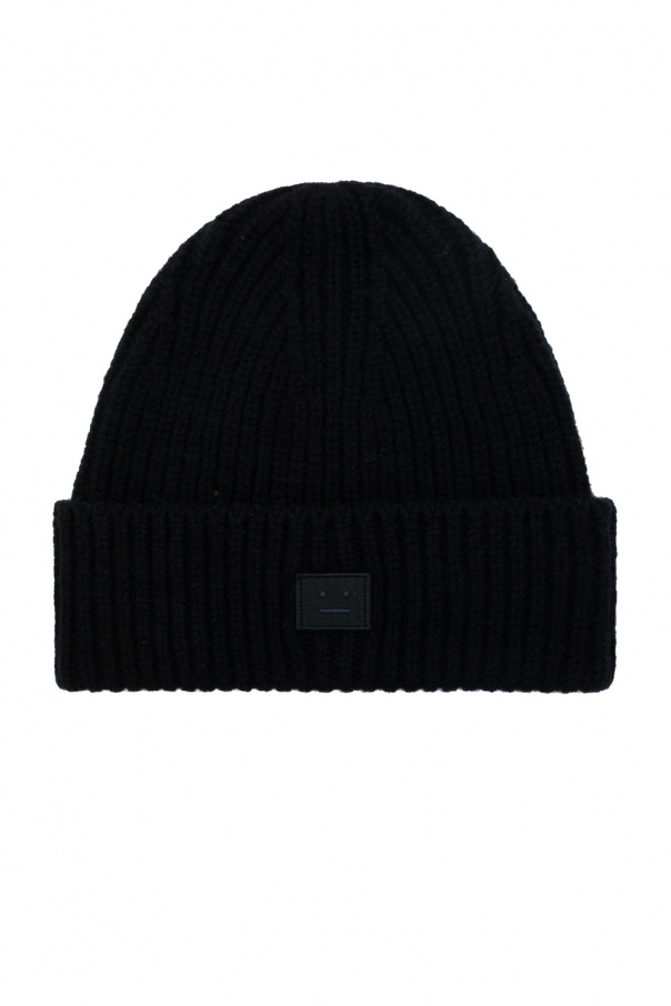 Acne Studios Kids Hat with logo