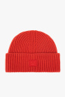 Acne Studios Kids Wool beanie with logo