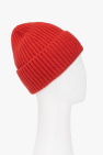 Acne Studios Kids Wool beanie with logo