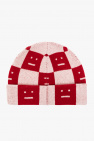 Acne Studios Kids Beanie with logo