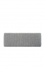 Acne Studios logo-patch knit hat Nude