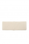 Acne Studios cream Headband with logo