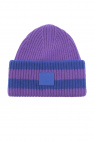 Acne Studios PURPLE Hat with logo