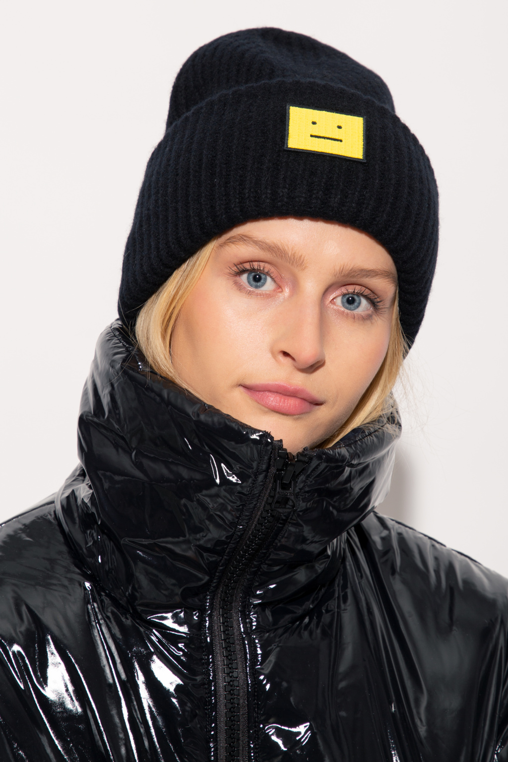 acne studios beanie black