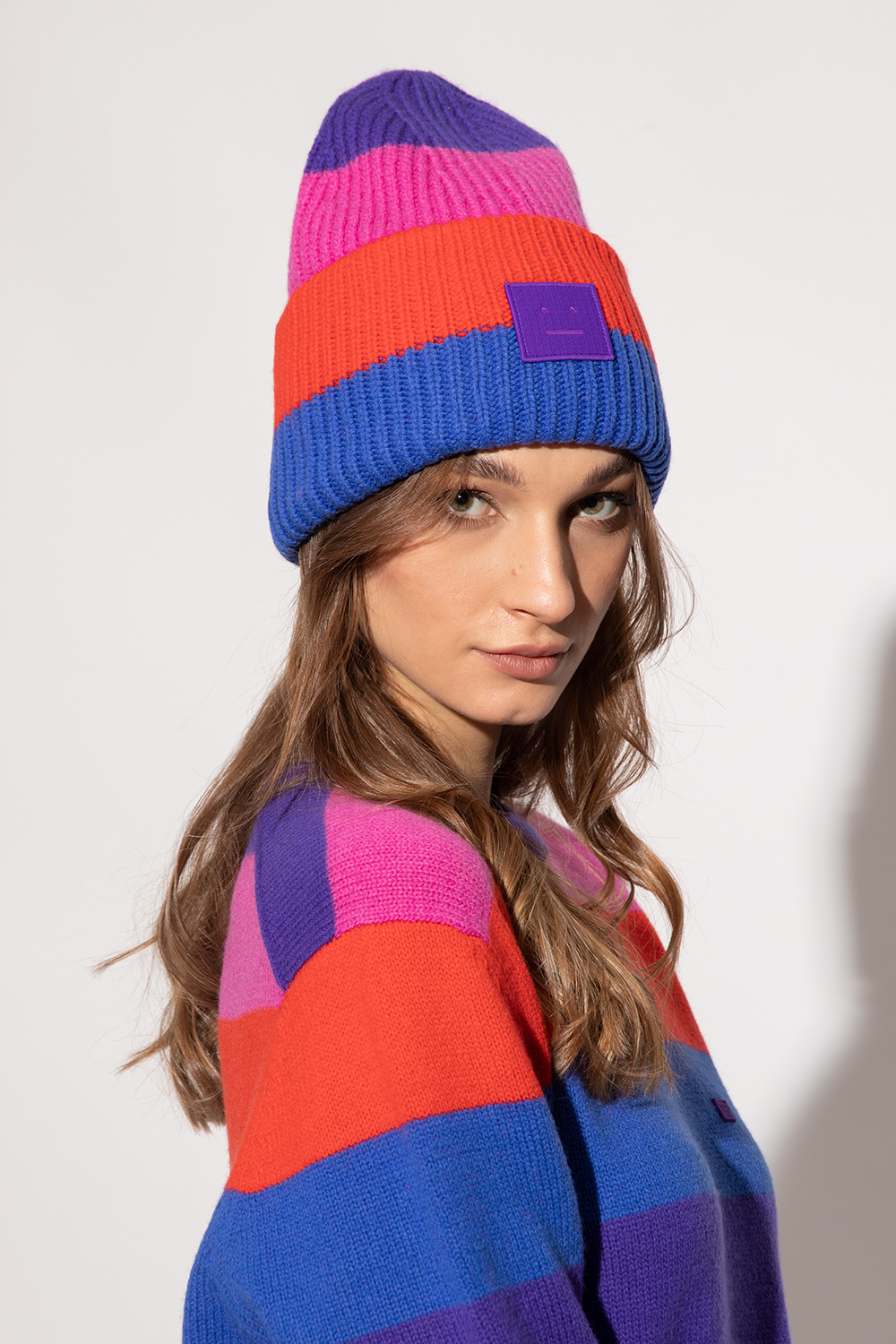 Acne Studios Beanie with logo