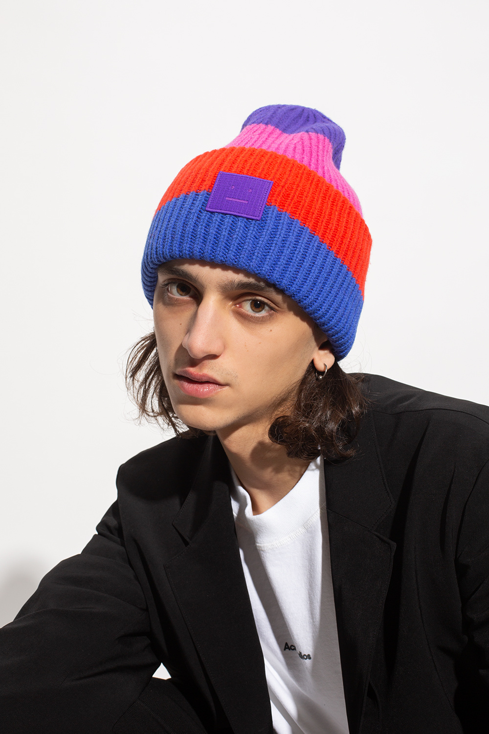 Acne Studios Beanie with logo