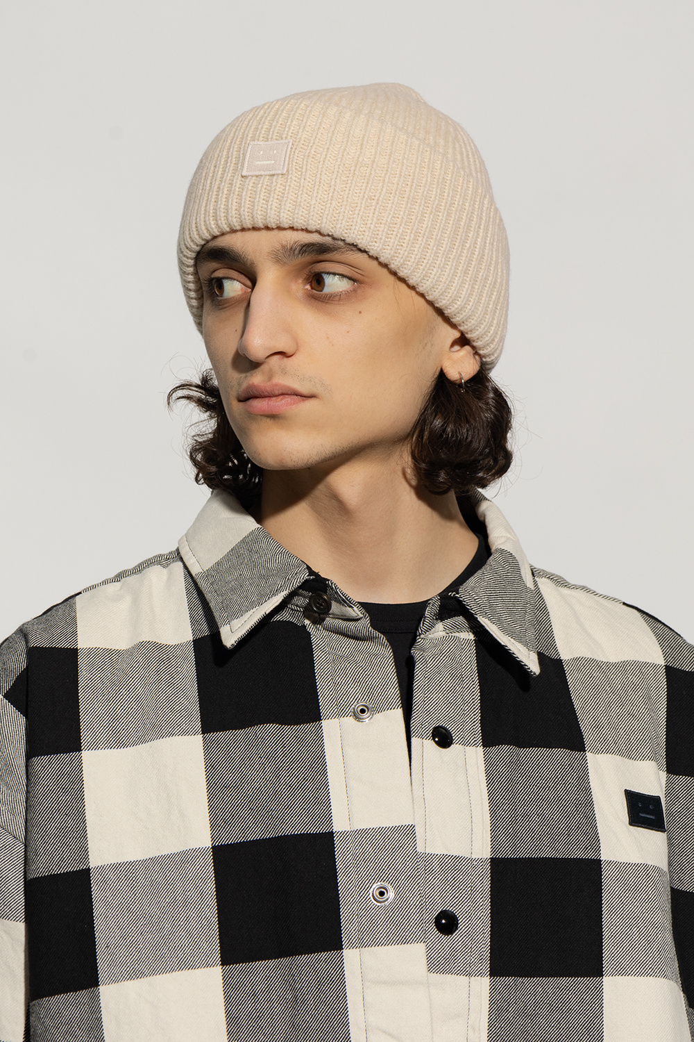 Acne Studios Beanie with logo