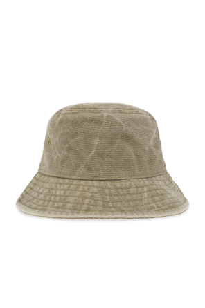 Acne Studios Bucket hat noir with logo