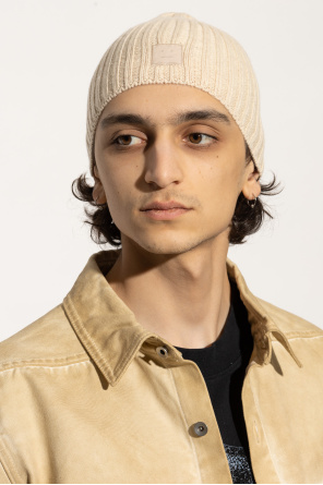 Acne Studios Prążkowana czapka