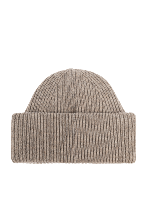 Acne Studios Wool beanie with logo