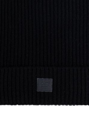 Acne Studios Gorro de lana con logo