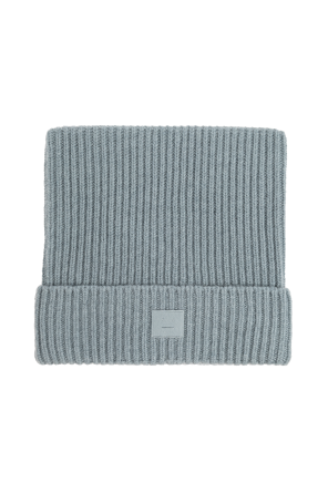 Gorro de lana con logo