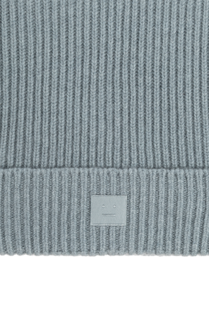 Acne Studios Wełniana czapka z logo