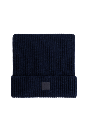 Gorro de lana con logo