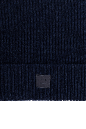 Acne Studios Wollmütze mit Logo