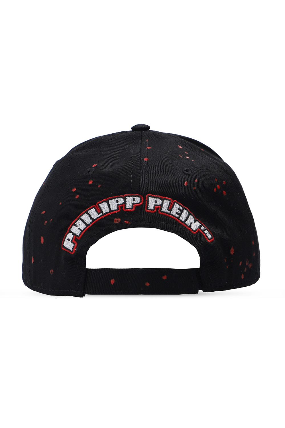 Philipp Plein embroidered logo plaque distressed cap item