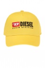 Diesel Kids YELLOW Logo baseball cap