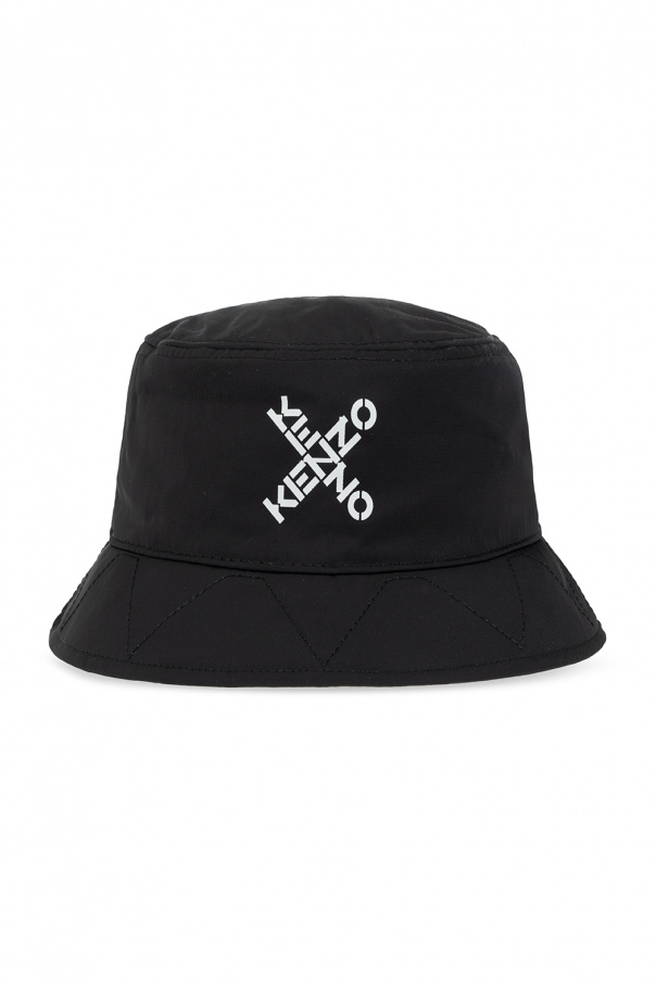 Kenzo C Logo Patch Bucket Hat