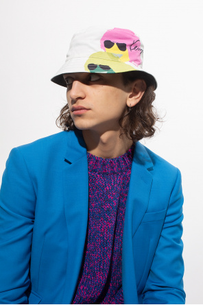 Bucket hat with ‘kenzo tribute’ print od Kenzo