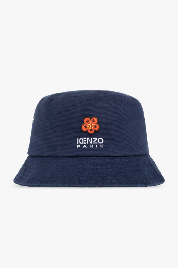Kenzo Natural Straw Cloche Hat