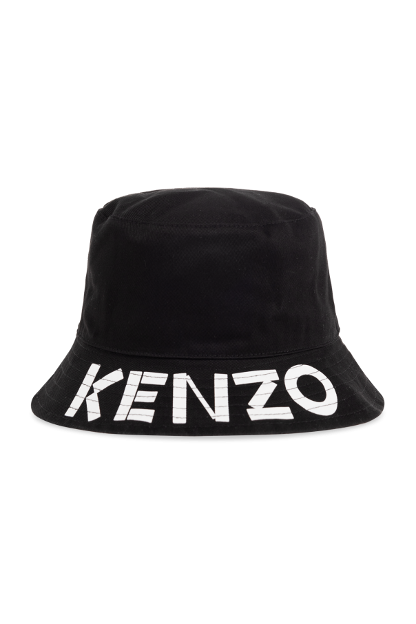 Reversible bucket hat with logo od Kenzo