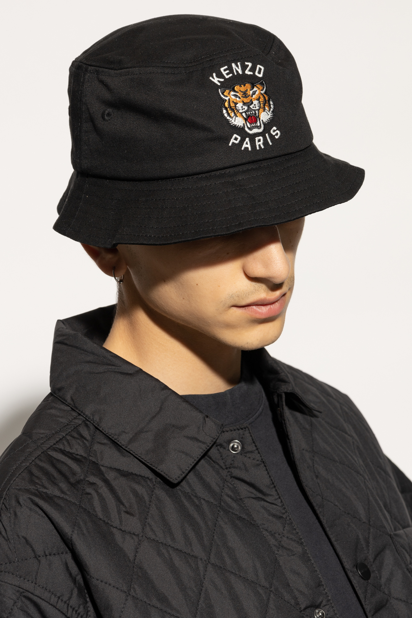 Kenzo Hat with Tiger Head Kenzo