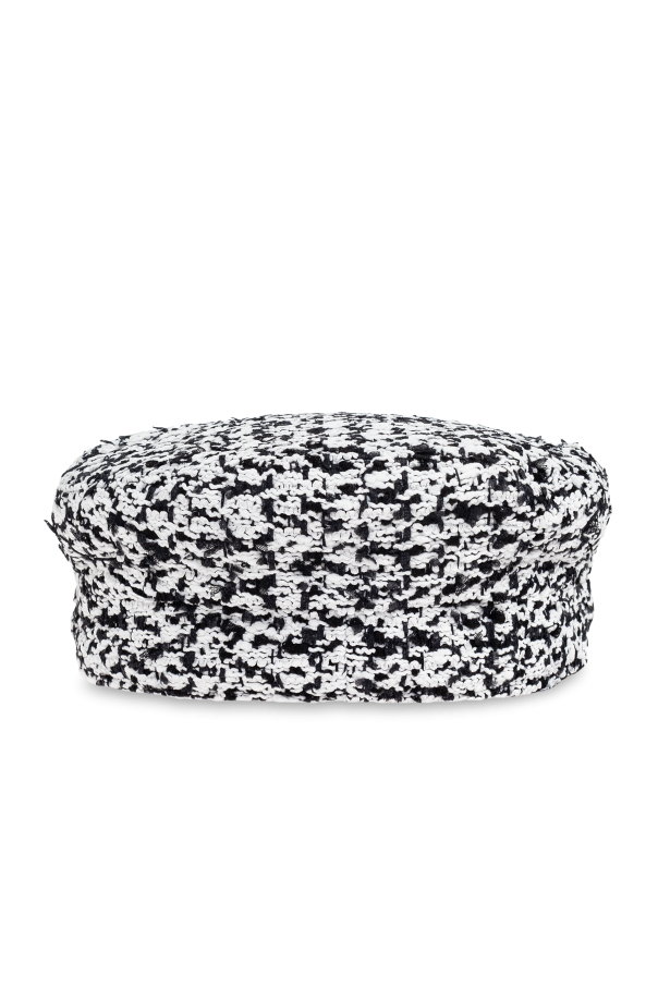 Balmain Tweedowy kaszkiet