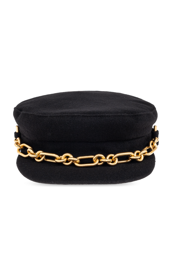 Flat cap with decorative chain, zdjęcie 1 Flat cap with decorative chain od Balmain