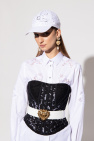 dolce gabbana floral print panelled silk cardigan item Baseball cap