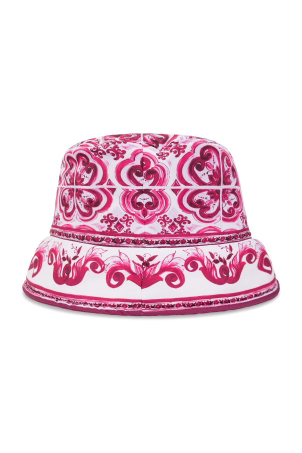 Dolce stripe-print & Gabbana Wzorzysty kapelusz