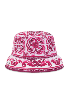 Patterned bucket hat