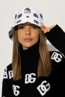 Dolce & Gabbana WHITE Bucket hat with logo