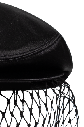 Dolce & Gabbana Flat cap with silk trim