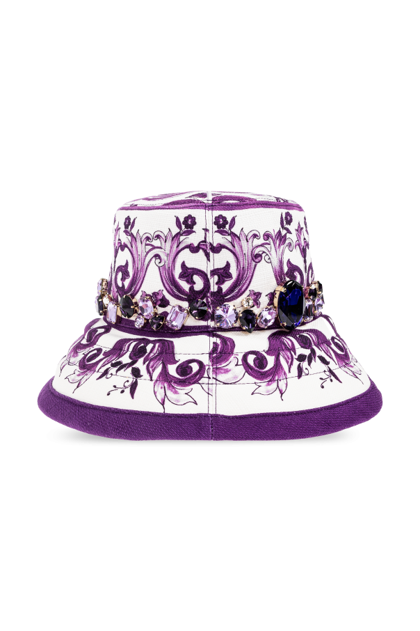 Dolce & Gabbana Hat with shimmering crystals