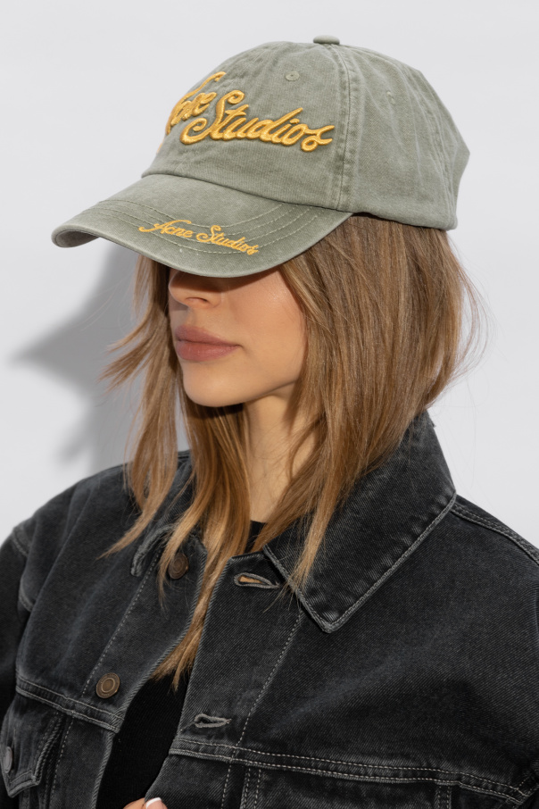 Acne Studios Mens Branded Bills Texas Patriot Rogue Snapback Hat