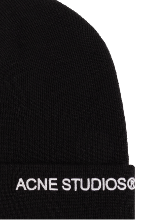 Acne Studios Beanie with logo
