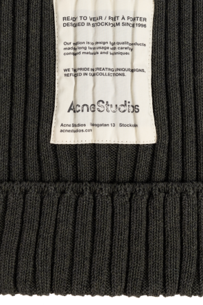 Acne Studios Mütze mit Logo