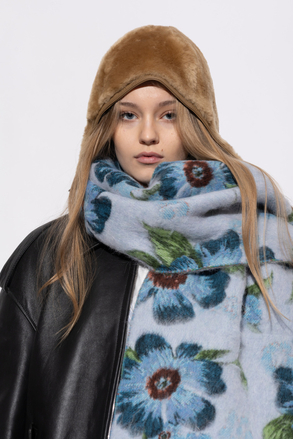 Acne Studios Sombrero de piel de cordero